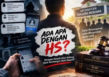 Ada Apa dengan HS?, Mengapa Banyak Akun Bodong Sibuk Membangun Opini Negatif?