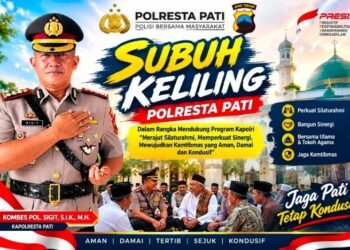 Subuh Keliling Digelar 20 Polsek, Ini Pesan Kapolresta Pati