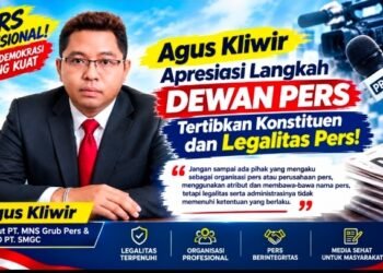 Legalitas Perusahaan dan Profesionalisme Jadi Kunci, Agus Kliwir Dorong Dewan Pers Pembenahan Konstituen