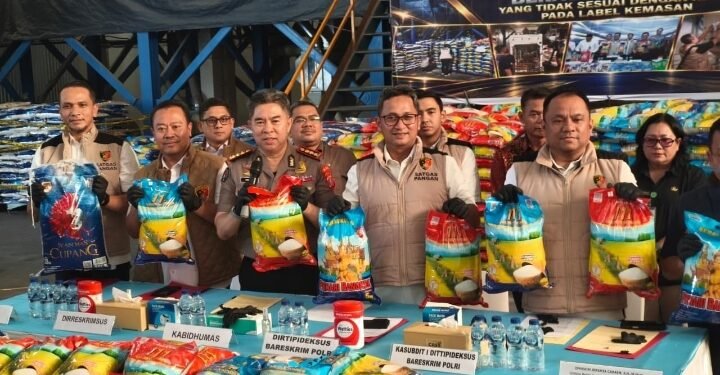 Bareskrim Polri dan Polda Sumut Ungkap Dugaan Kecurangan Beras Fortifikasi, Produksi Capai Rp14,1 Miliar