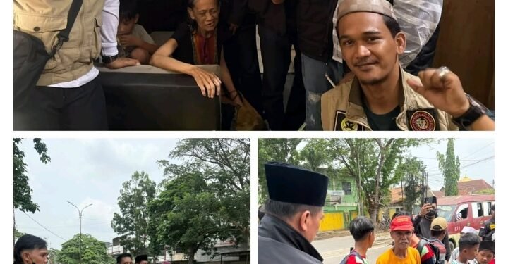 Forum Cakar Sriwijaya Kembali Tebar Kebaikan, Salurkan Bantuan Sembako Kepada Nenek Sana Penyandang Tunanetra 